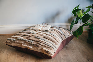 Forest Collection: 'Caterpillar' Floor Cushion