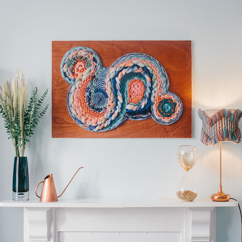 Textured Rope Tactile Wall Art Techniques - Yifarope - Place to Ropes ...