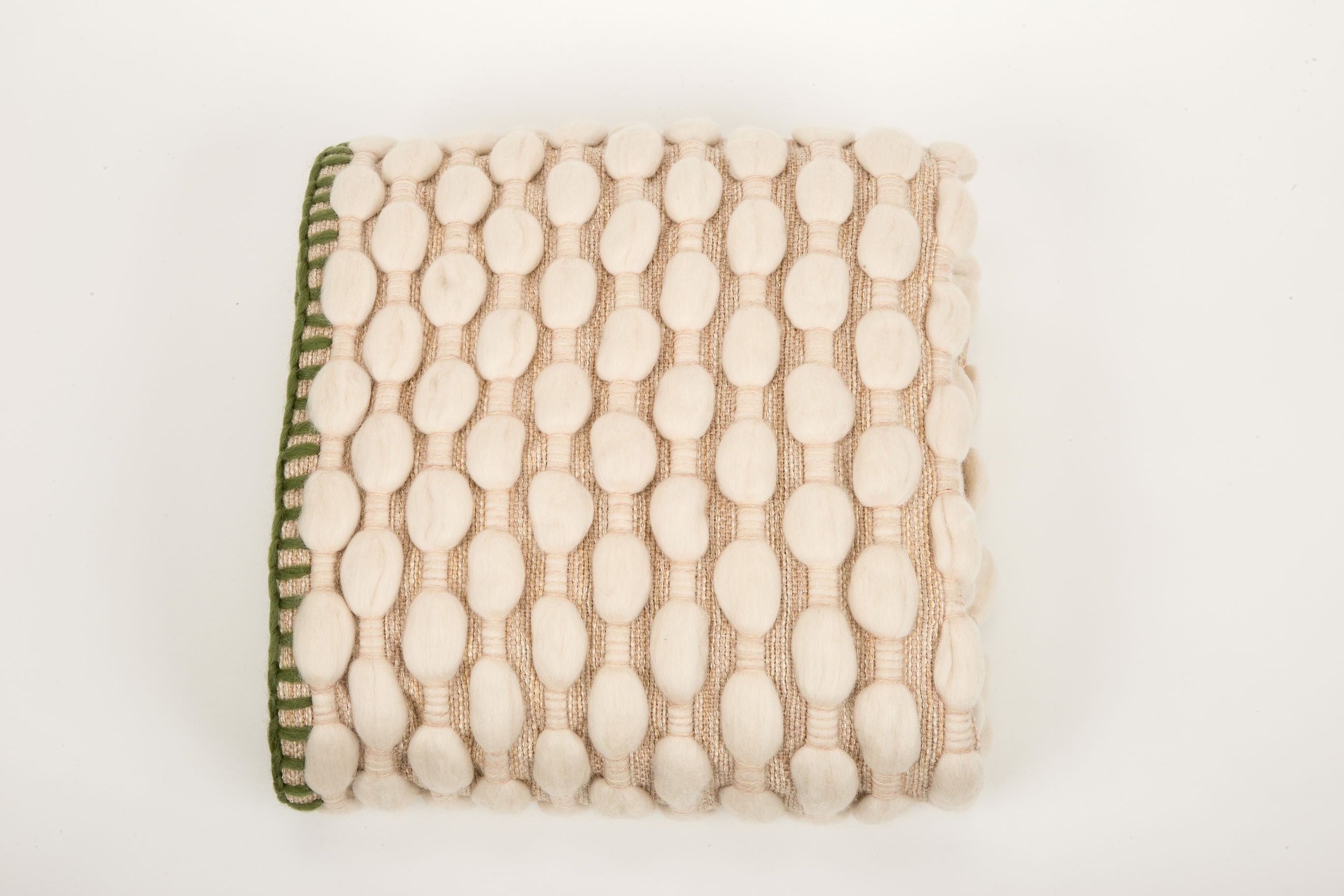 Brittany Throw | "Ripples" | Oyster & Natural