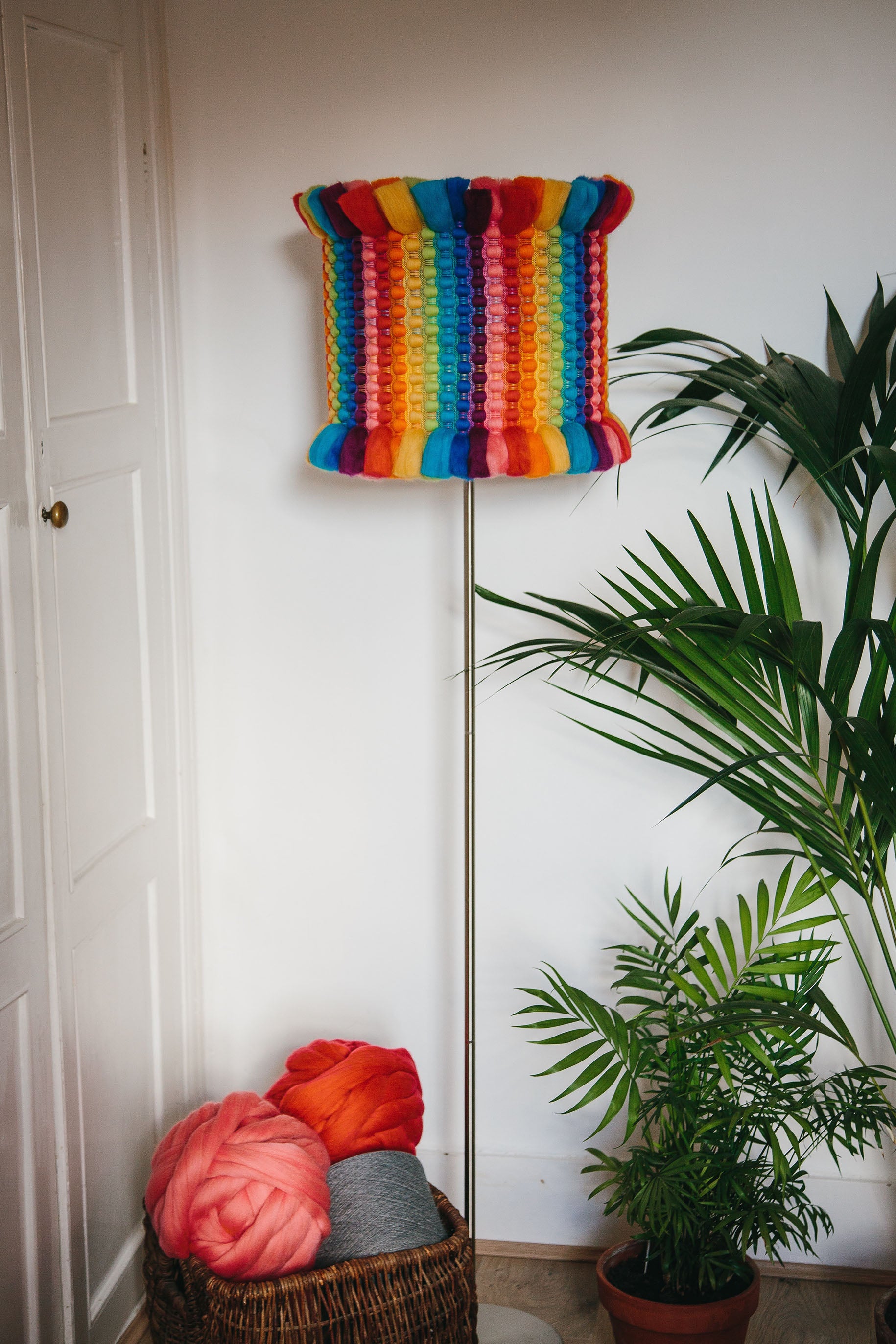 Atmosphere Collection Rainbow Lampshade Cassandra Sabo Designs