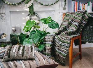 Forest Collection: 'Double Tendril' Throw