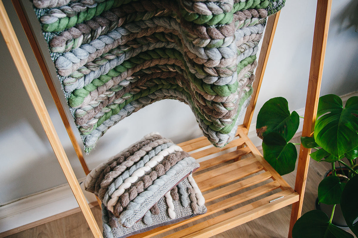 Forest Collection: 'Double Tendril' Throw