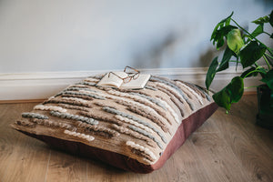 Forest Collection: 'Caterpillar' Floor Cushion